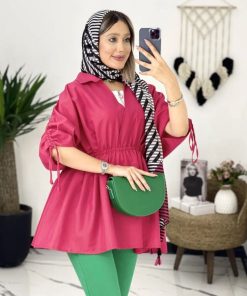 Alternative view of مانتو كمركش آستين گت كد 1204