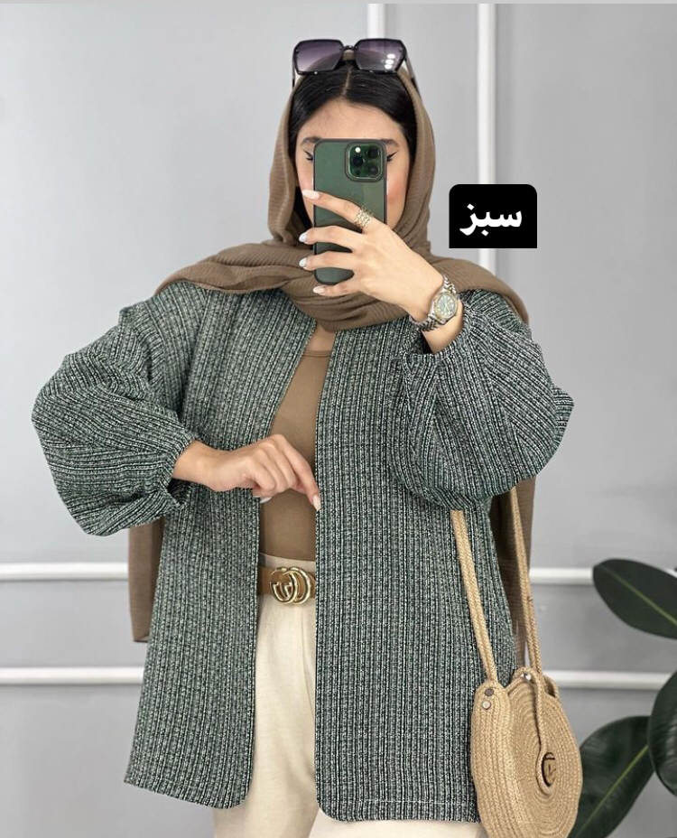 شانل آستين پفي كد 8146 - Image 7