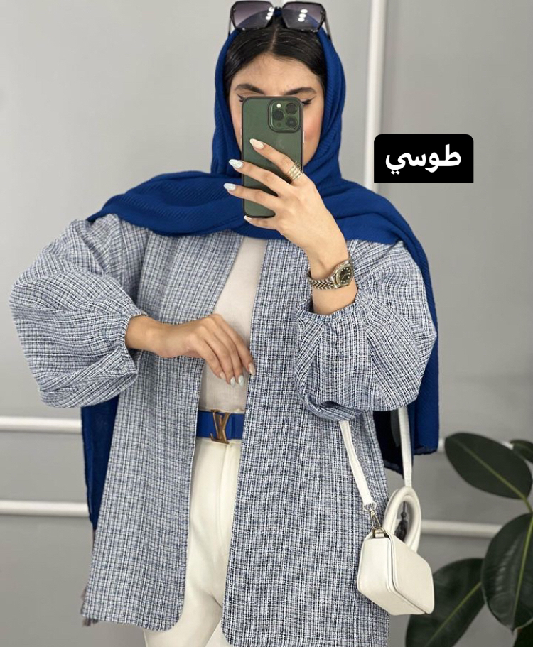 شانل آستين پفي كد 8146 - Image 9