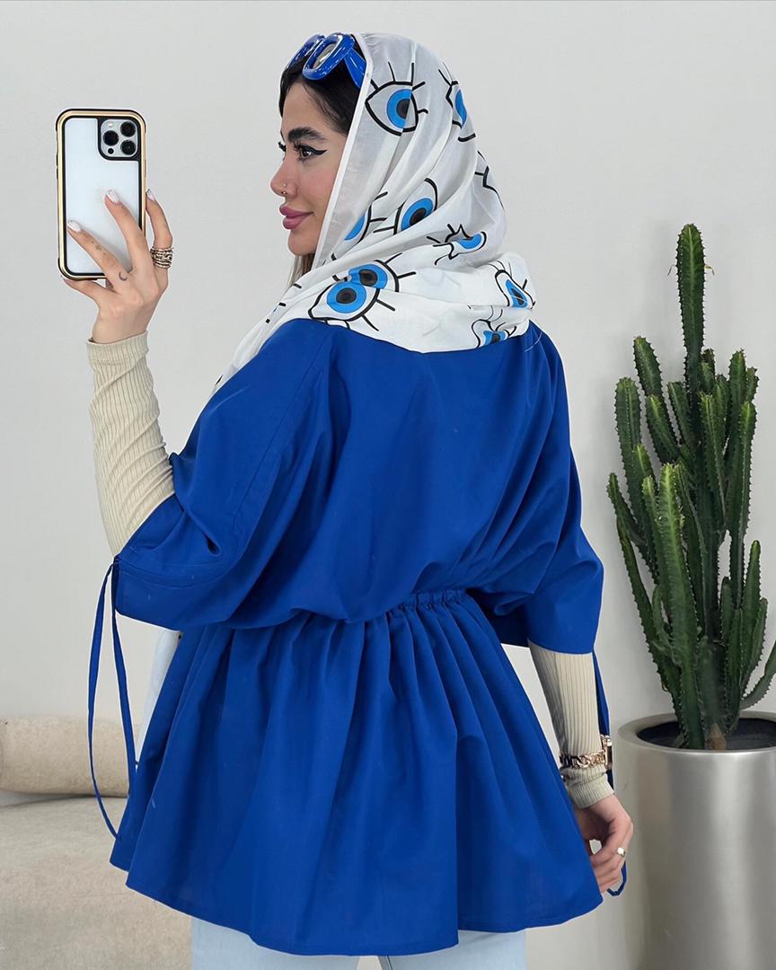 مانتو كمركش آستين گت كد 3392 - Image 10