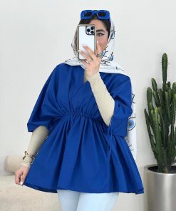 مانتو كمركش آستين گت كد 3392