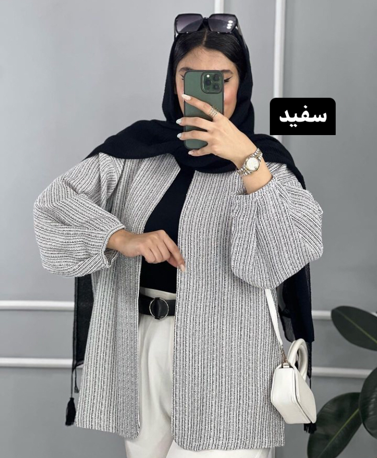 شانل آستين پفي كد 8146 - Image 10
