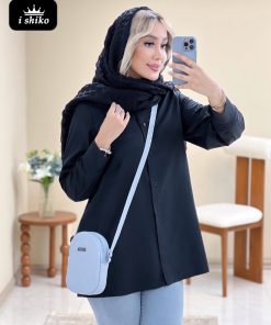 Alternative view of شومیز یقه مردانه کد 16646