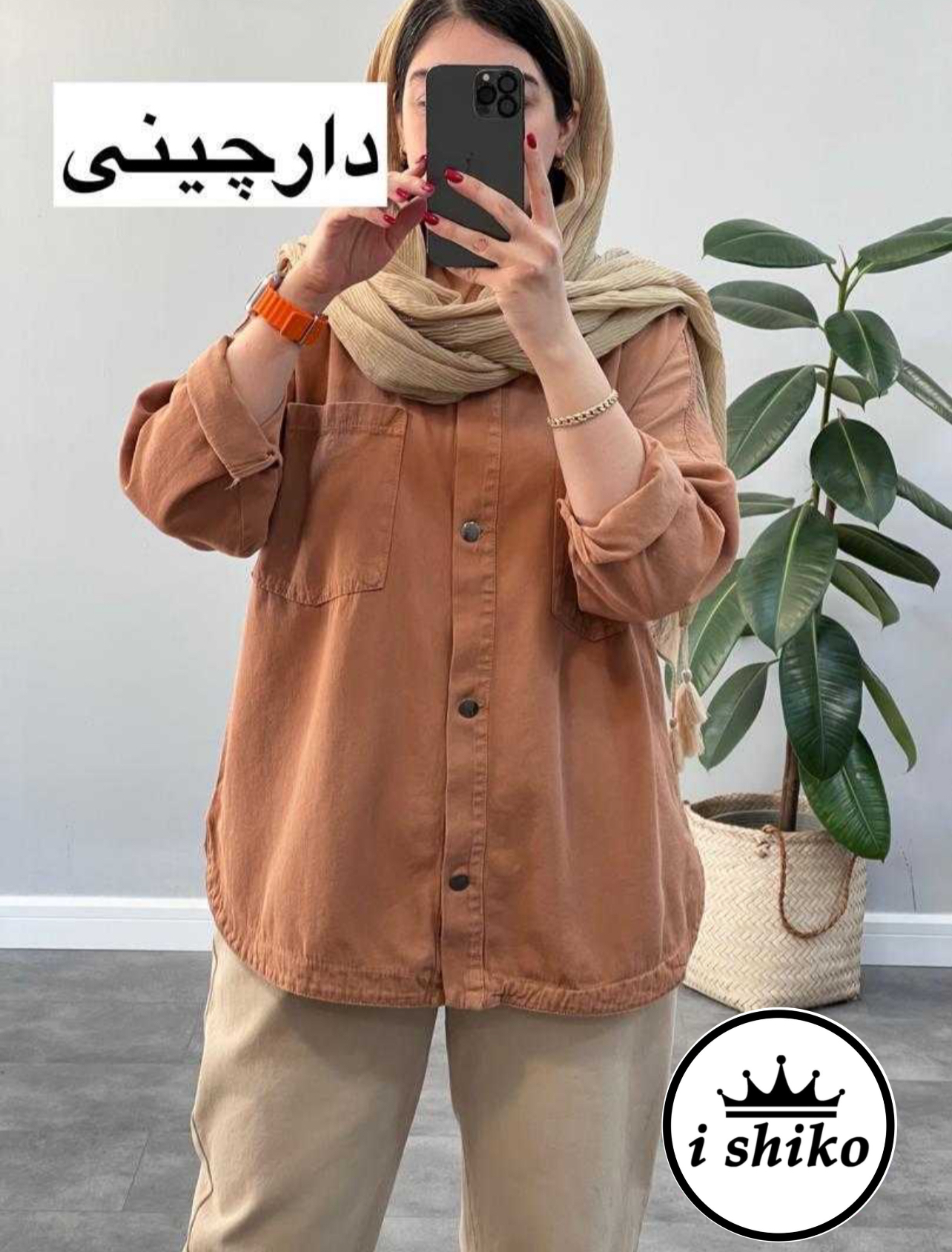 كت زارا رنگي كد 2799 - Image 6