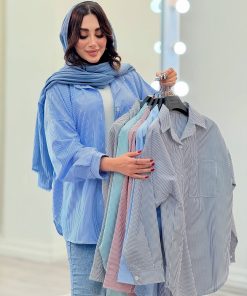 مانتوراه راه تک جیب مهلا کد6365