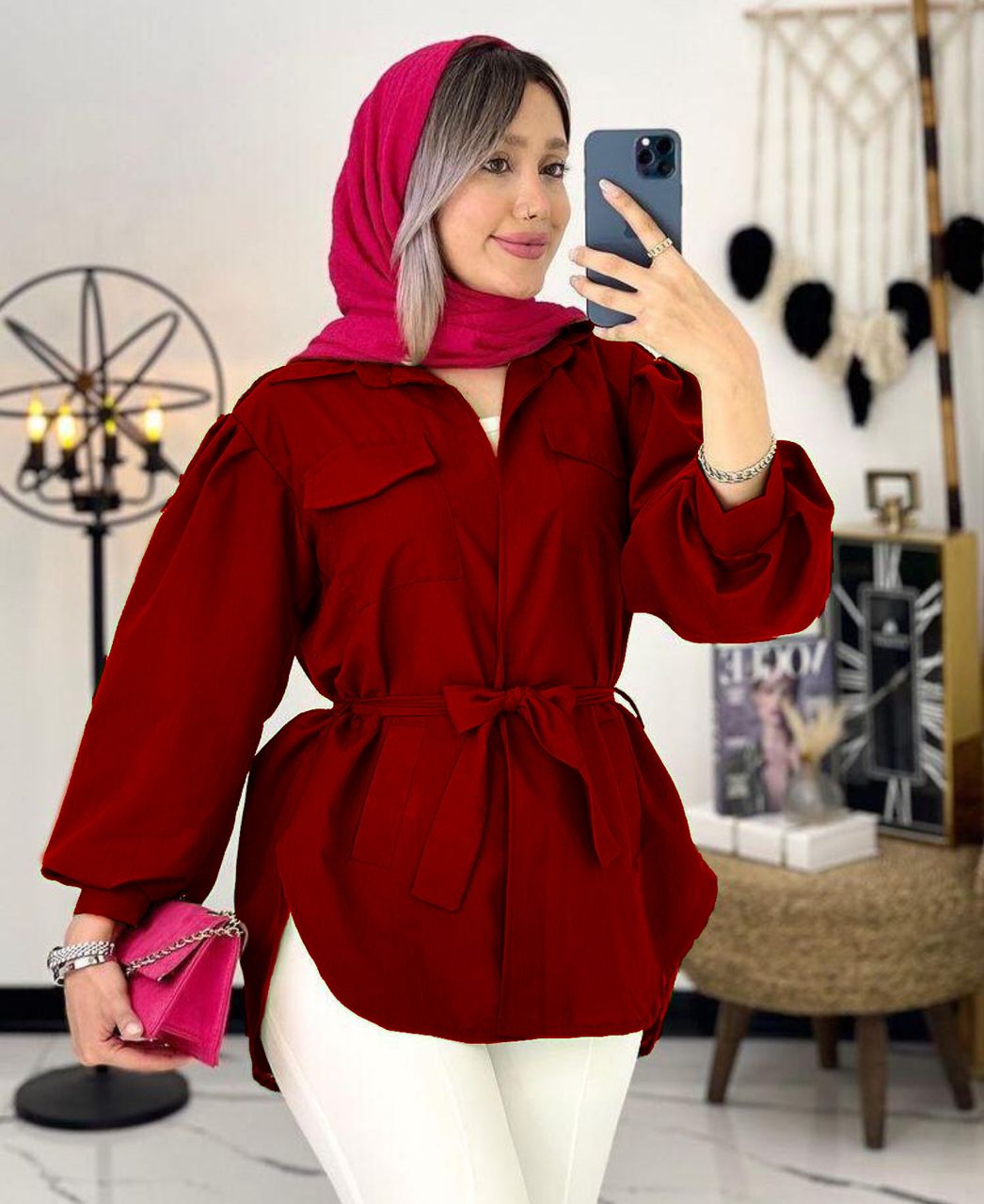 مانتو چهار جيب كد 846246