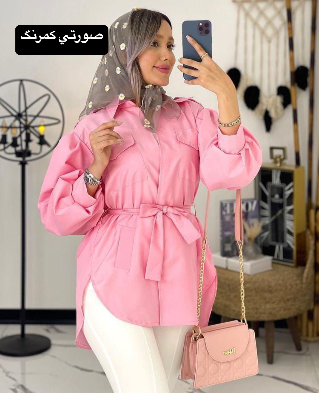 مانتو چهار جيب كد 846246 - Image 10