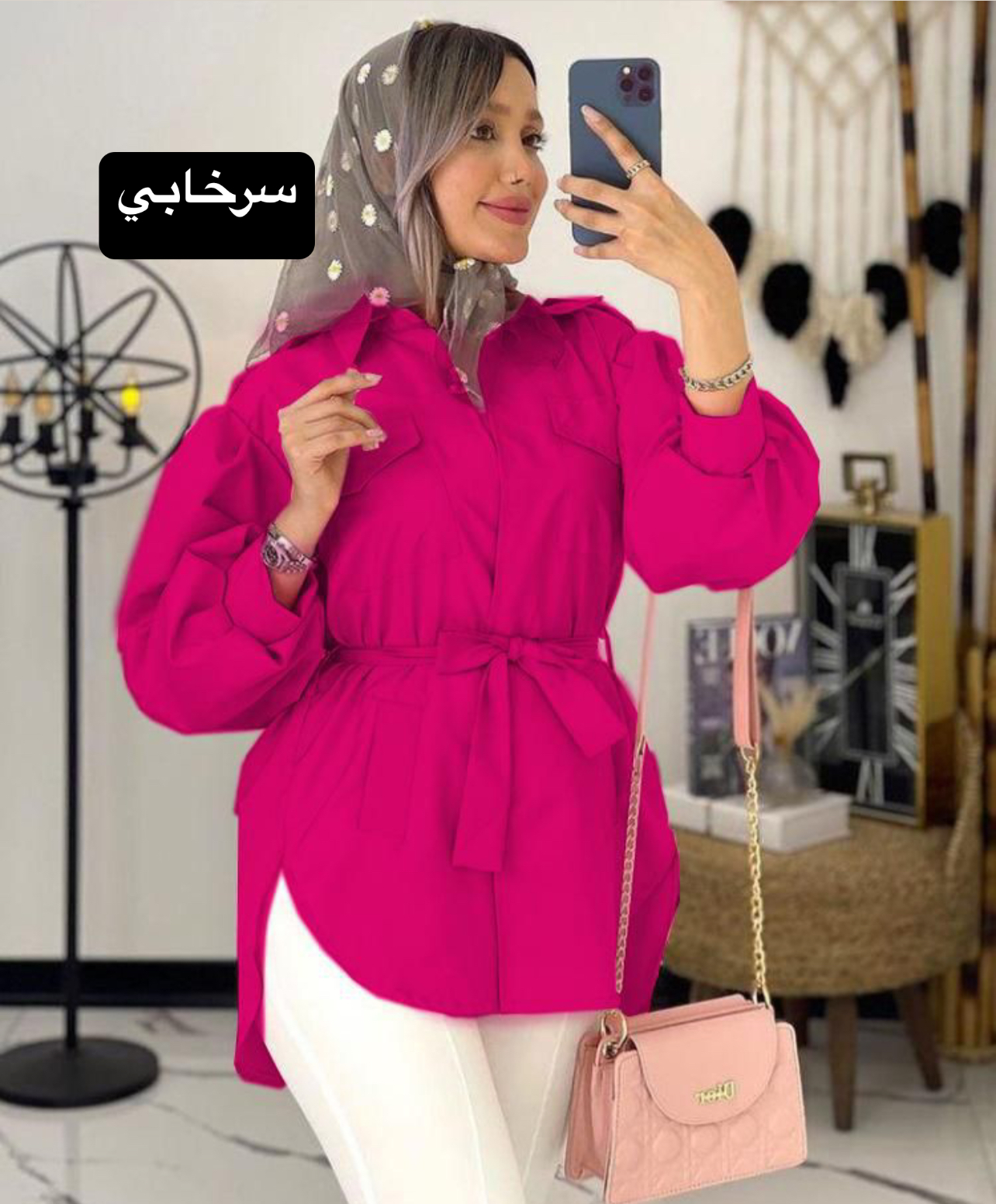 مانتو چهار جيب كد 846246 - Image 6