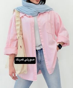 Alternative view of مانتو شوميزي آلما کد 6154
