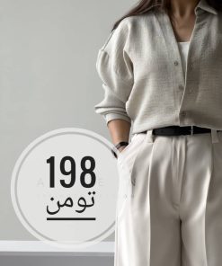 شومیز جلودکمه ترند کد 9100123