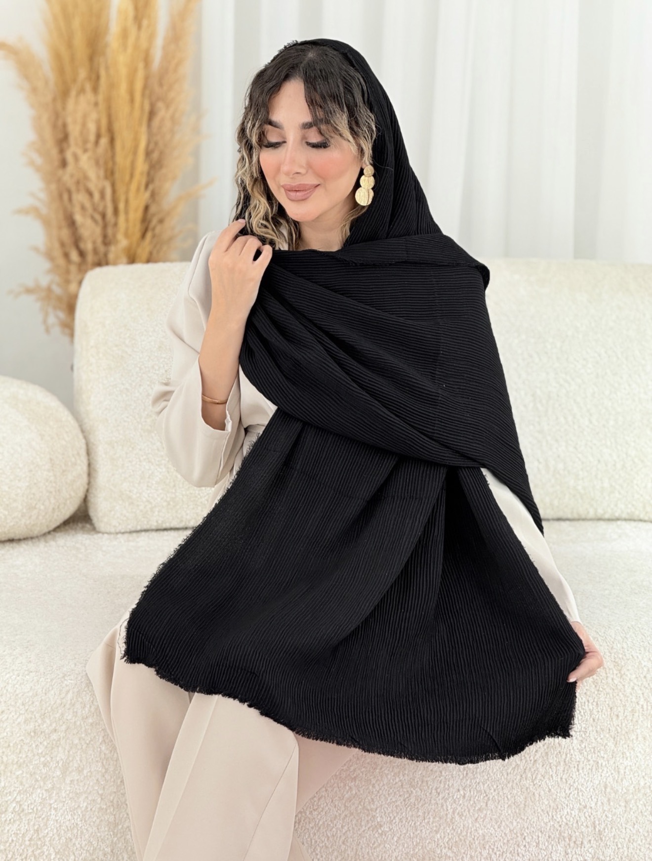 شال نخي لمه دنيا كد 61686 - Image 5