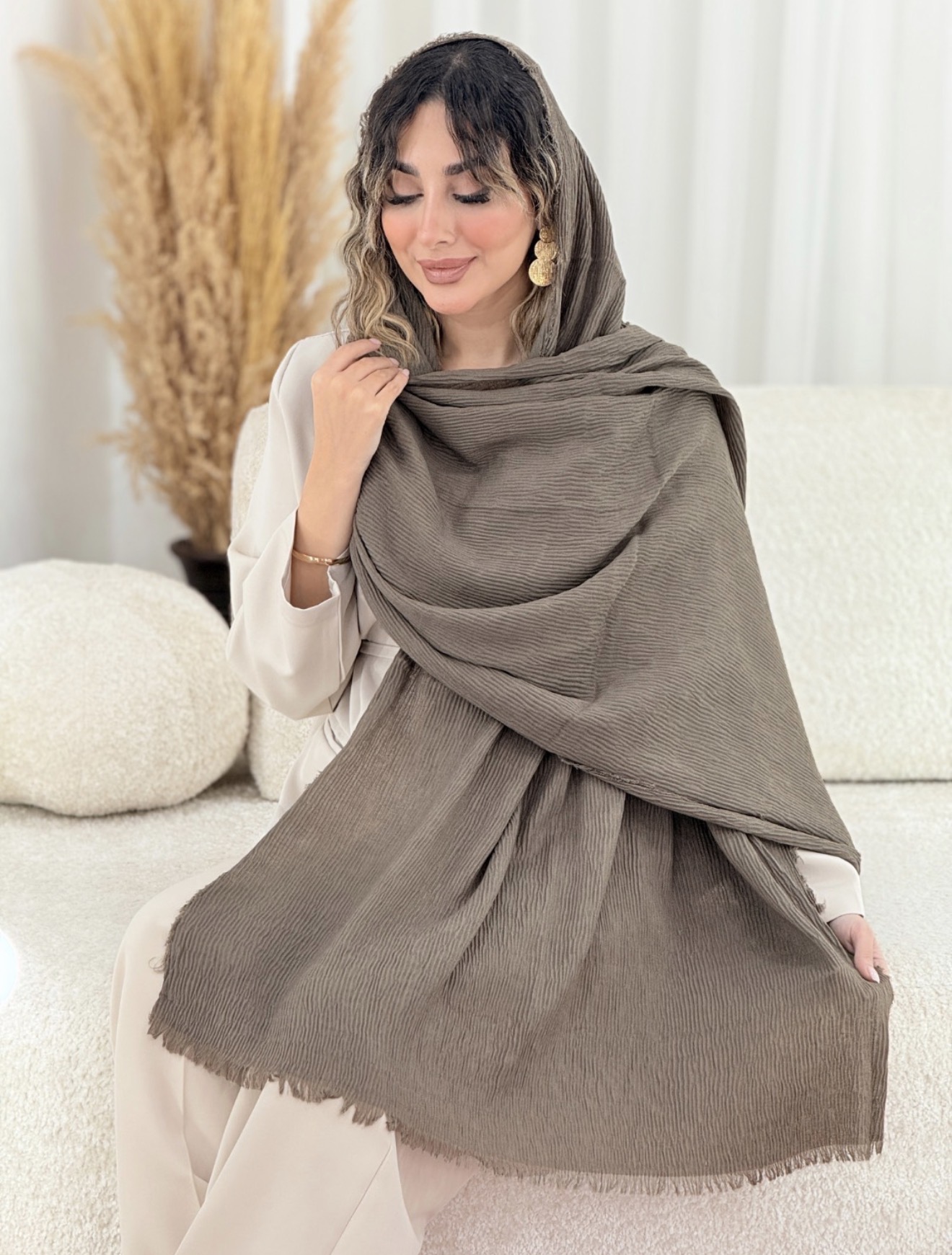 شال نخي لمه دنيا كد 61686 - Image 7