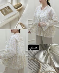 مانتو پروانه كد 1554