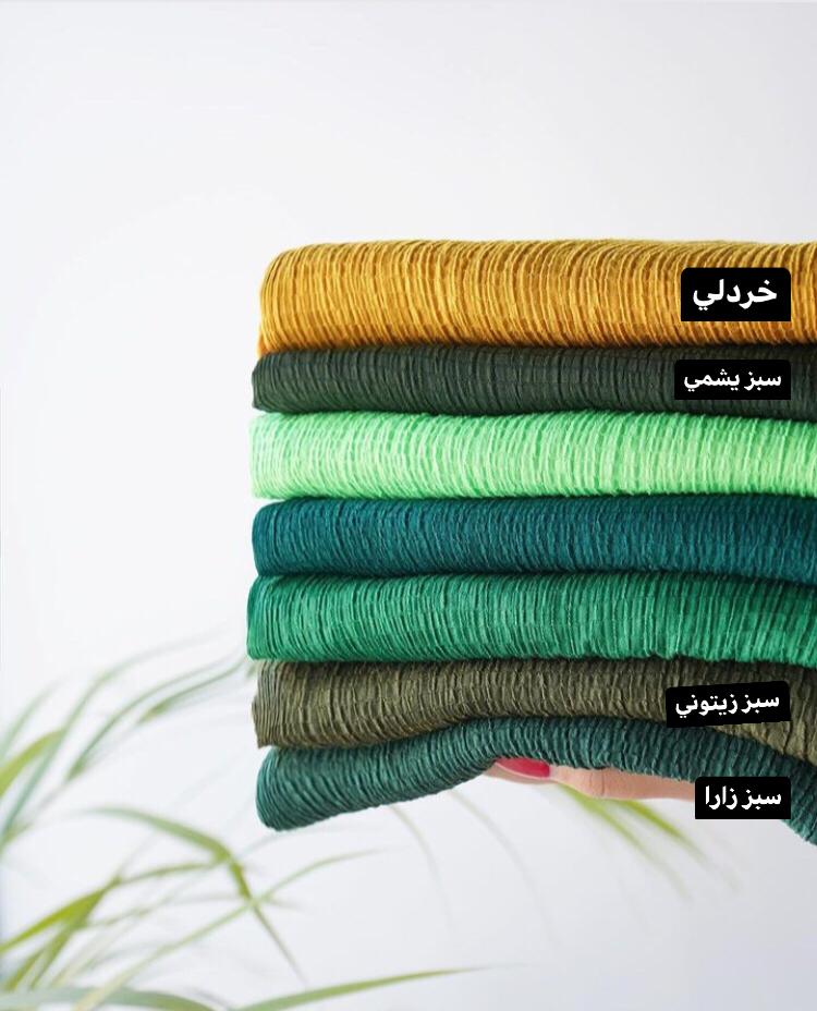 شال پليسه پرطرفدار كد 9404 - Image 4